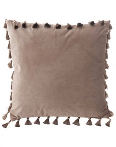 Декоративная подушка Несси кофейная 45х45 см Sofi de marko