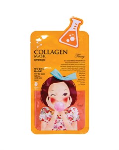 Тканевая маска для лица Pungseon Tina Collagen Mask 26 г Fascy
