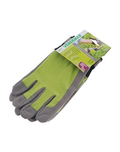 Перчатки садовые golf серо зеленые l Verdemax