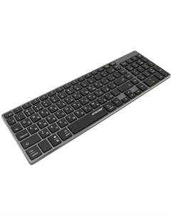 Ультратонкая bluetooth клавиатура A с аккумулятором SLIM LINE K1 BT серая Jet