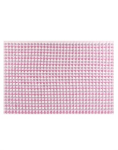 Полотенце махровое музиво 50х70 розовое гладкокрашенное Cleanelly