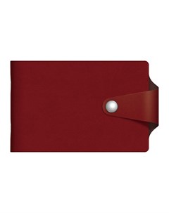 Визитница 12 карманов Vivella Bicolour бордовый шоколадный Hatber