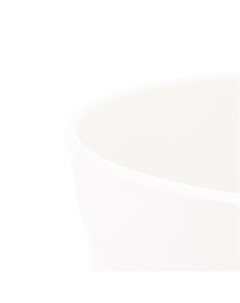 Горшок Ксения глянец молочный 21 см Элитная керамика