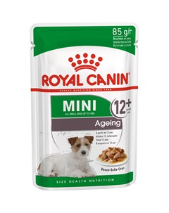 Корм для собак Mini Ageing 12 соус 85 г Royal canin