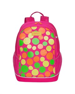 Рюкзак школьный ярко розовый Grizzly