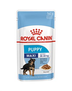 Корм для щенков Maxi Puppy для крупных пород 140 г Royal canin