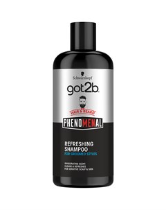 Шампунь для бороды и волос PhenoMENal Refreshing 250 мл Got2b