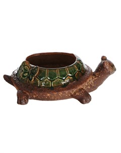 Кашпо цветочное дизайн черепаха 23х14 5х8 5см Dehua ceramic