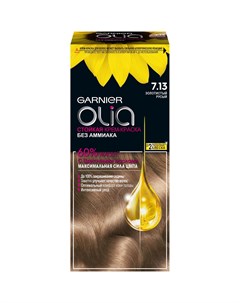 Краска для волос Olia 7 13 Золотистый русый 112 мл Garnier