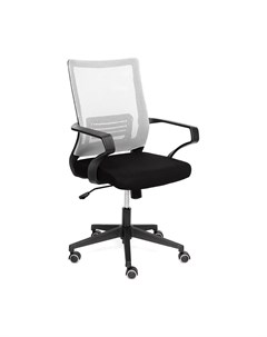 Кресло компьютерное 133х62х49 черный серый Tc