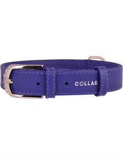 Ошейник для собак Glamour без украшений 25 мм 38 49 см Фиолетовый Collar