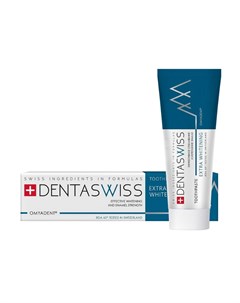 Зубная паста DentaSwiss Extra Whitening 93 г Свобода