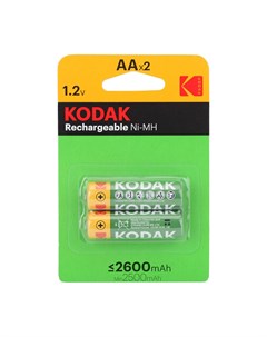Батарейки HR06 2BL 2600 mAh Kodak