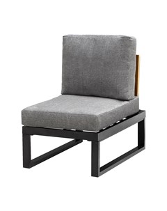 Кресло furniture huelva 81x56x71cm антрацит Kaemingk