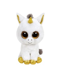 Мягкая игрушка Beanie Boo s Белый единорог Pegasus 25 см Ty