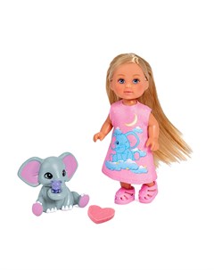 Кукла Еви со слоненком 12 см Simba