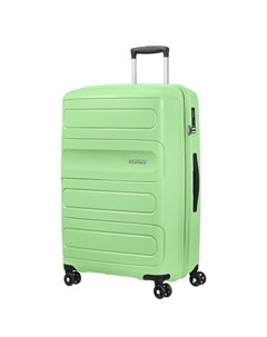 Чемодан 4 х колесный светло зеленый 50х31х77 см American tourister