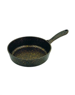 Сковорода алюминиевая черный гранит с золотом 26 см Катюша пром