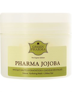 Экспресс маска с маслом жожоба Pharma Jojoba Для безжизненных волос 250 мл Green pharma