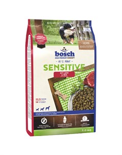 Корм для собак Sensitive ягненок рис 3 кг Bosch