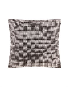 Подушка diamond 45х45см dark brown Homelines textiles