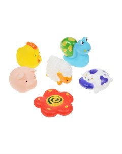 Набор игрушек для ванны Веселое купание из 6 предметов Abtoys
