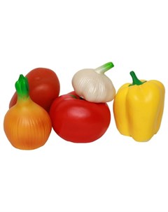 Набор игрушек для ванны Овощи из 5 предметов Кудесники