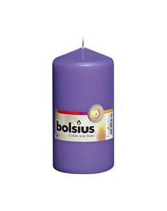 Свеча столбик 13x7 см ультрафиолетовая Bolsius