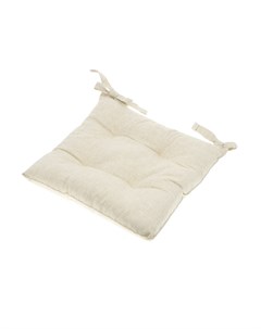 Подушка для стула бежевая 40х40 см Morbiflex casa