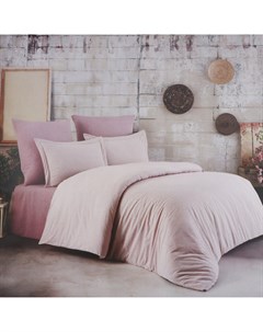 Постельный комплект 1 5спальный crincle pink aft 018 Colors of fashion