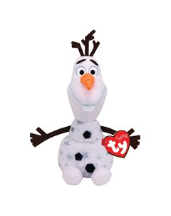 Игрушка мягкая Олаф снеговик Холодное Сердце 2 15 см Ty