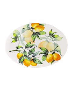 Тарелка обеденная Лимоны 29 см Julia vysotskaya