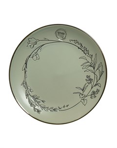 Тарелка Sage green керамика 19 5 см Kaemingk