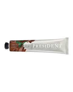 Зубная паста White Yummy by Шоколадный фондан с мятой 75 г President