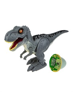 Интерактивная игрушка Robo Alive Тираннозавр серый Zuru