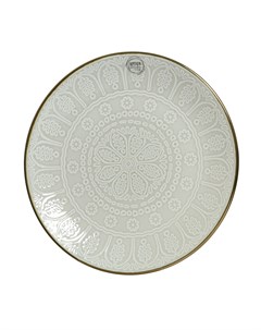 Тарелка Light grey керамика 19 5 см Kaemingk