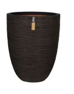 Кашпо tutch vase elegant 36x47 темно коричневый Capi