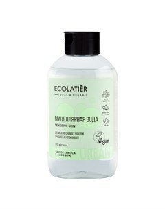 Мицеллярная вода для снятия макияжа Цветок кактуса Алоэ вера 400 мл Ecolatier