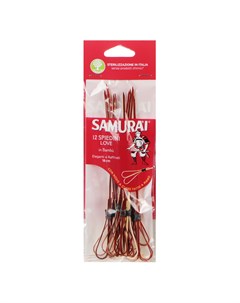 Шпажки бамбуковые Samurai 18 см 12 шт Sisma