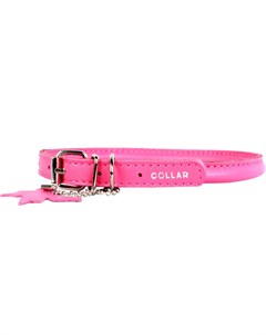 Ошейник для собак Glamour круглый для длинношерстных собак 6 мм 20 25 см розовый Collar