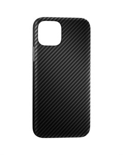 Чехол Сarbon Series для смартфона Apple iPhone 12 Mini черный Annet mancini