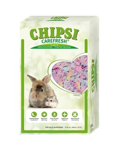 Наполнитель подстилка Confetti для животных и птиц разноцветный на бумажной основе 10 л Chipsi carefresh