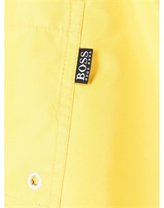 Плавки шорты с полосками и логотипом Boss hugo boss