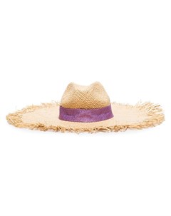 Соломенная шляпа Saint Tropez с блестками Oseree
