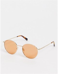 Солнцезащитные очки с круглыми стеклами Love moschino