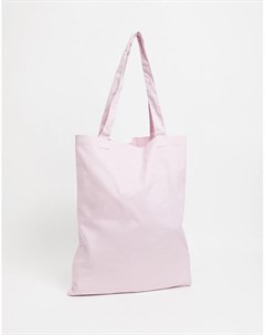 Дымчато розовая сумка тоут Asos design