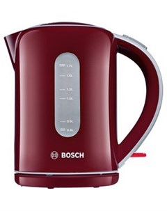 Чайник электрический TWK7604 бордовый Bosch