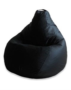 Кресло мешок фьюжн черное XL Bean-bag