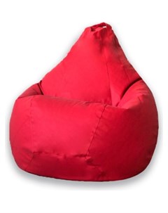 Кресло мешок фьюжн красное XL Bean-bag