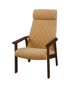 Кресло для отдыха с прострочкой тон 2 bolero silk bone Вилора